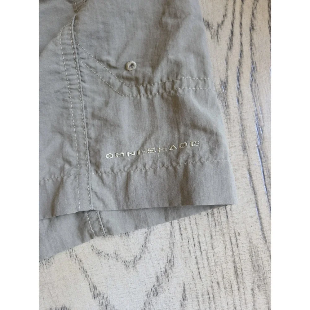 Columbia Belted Hiking Cargo Shorts Mesh Lined Men's Size Large Swim Lined - Picture 6 of 15